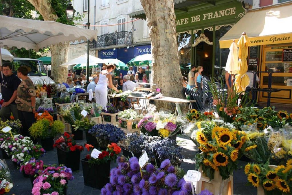 Studio de charme avec sa terrasse en plein coeur de ville LʼIsle-sur-la-Sorgue Extérieur photo
